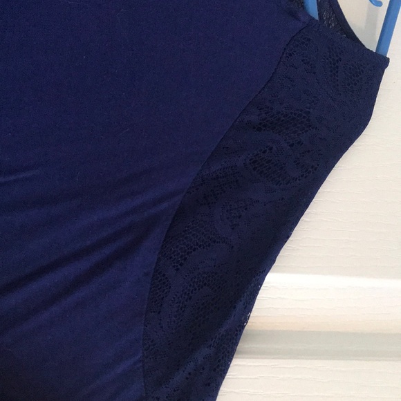 Dark blue tunic shirt - Picture 2 of 2